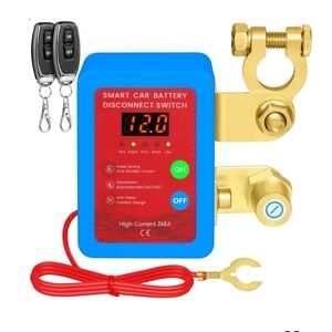 Smart Car Battery Disconnect Switch - Blue